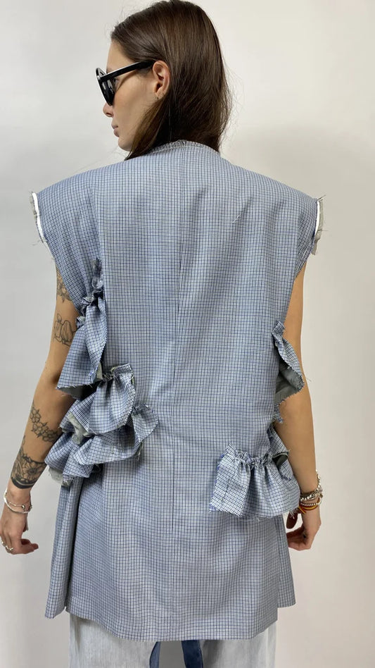 GILET RUCHES VINTAGE 2.0