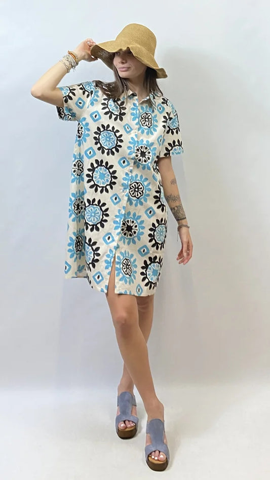 VESTITO CORTO MAIOLICHE
