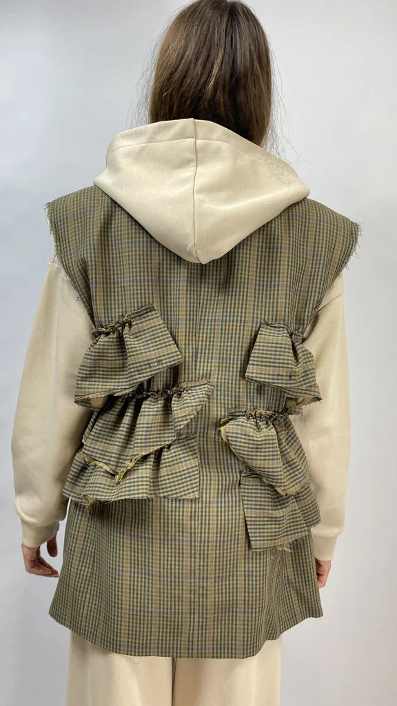 GILET RUCHES VINTAGE 2.0
