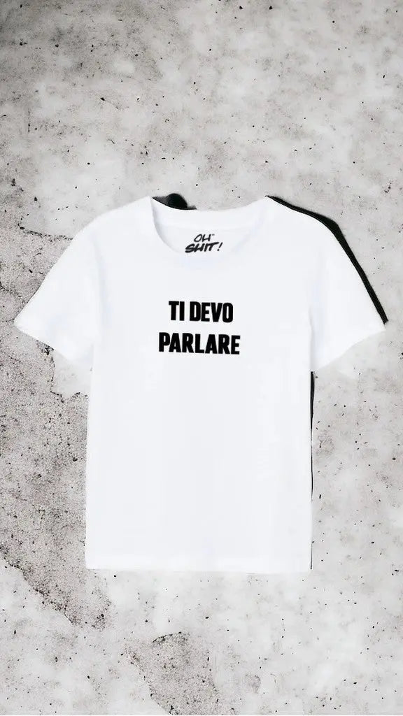 T-SHIRT TI DEVO PARLARE Tantarobashop