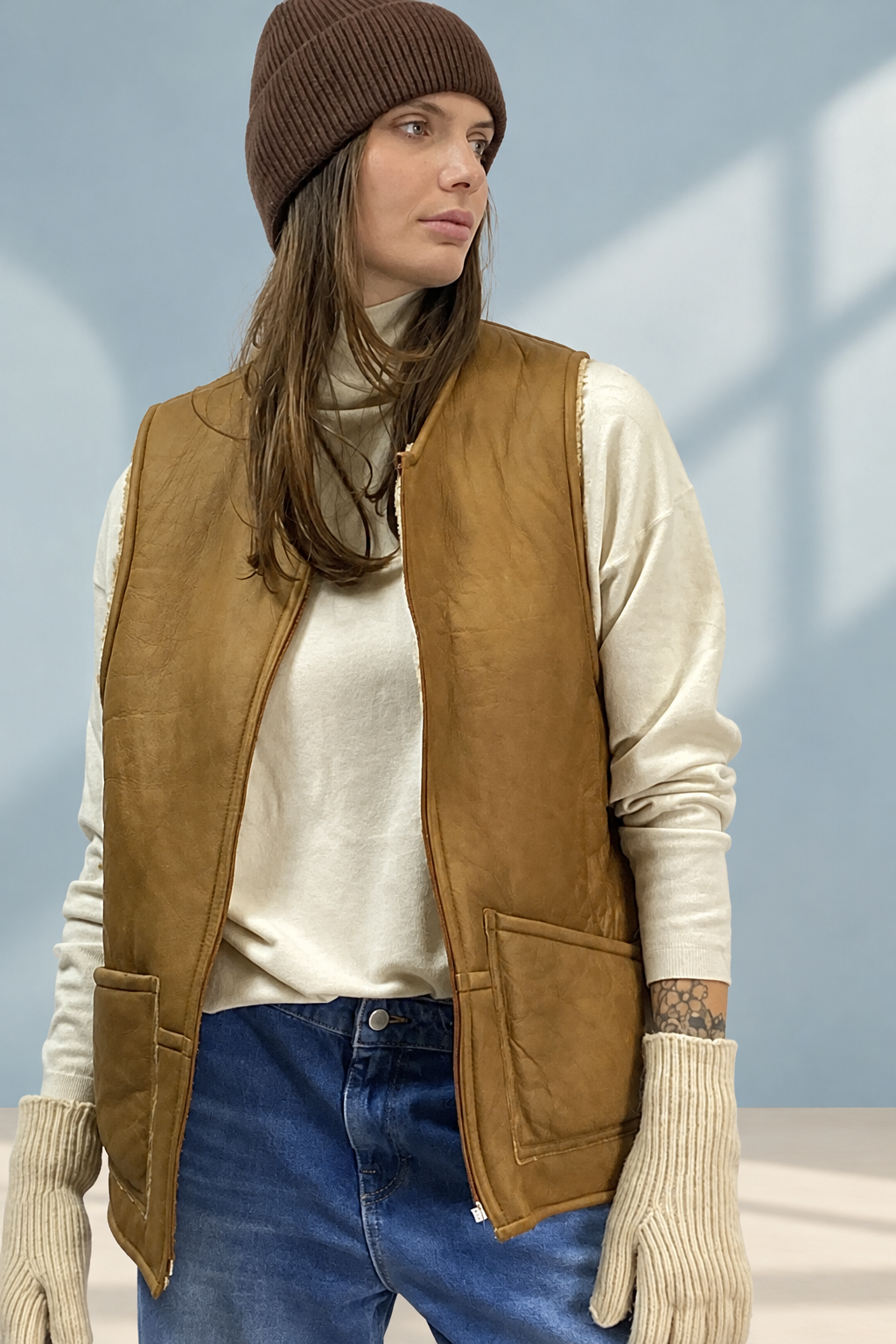 Gilet Montone Vintage, foto 10