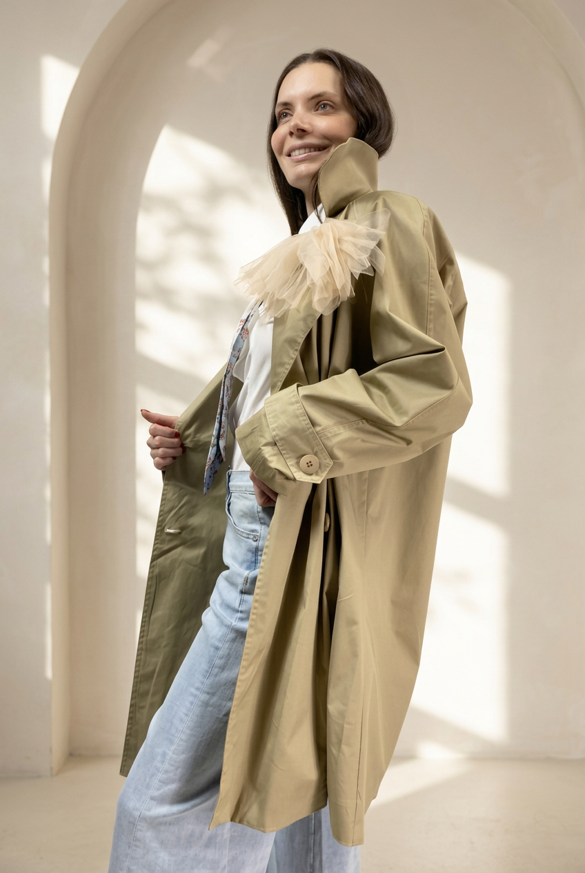 Trench Colly vista laterale