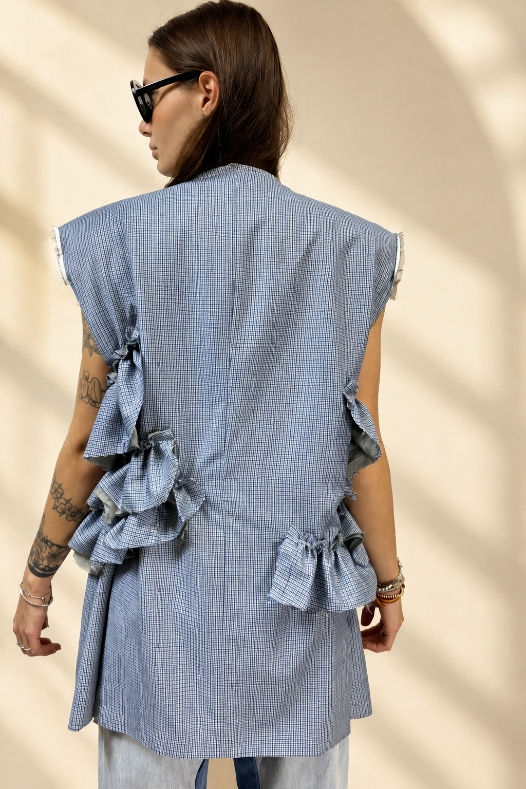 GILET RUCHES VINTAGE 2.0