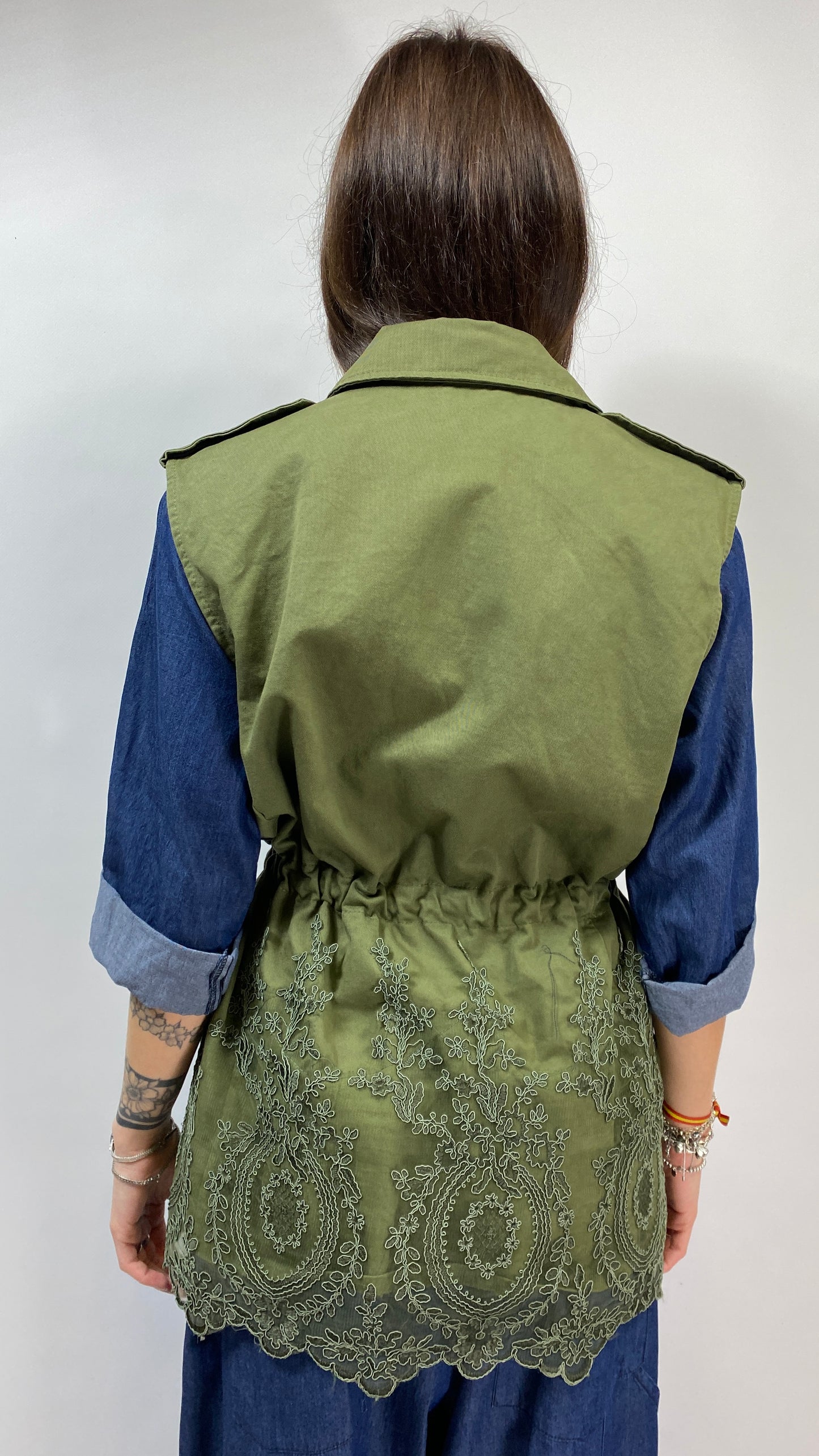 GILET GREEN