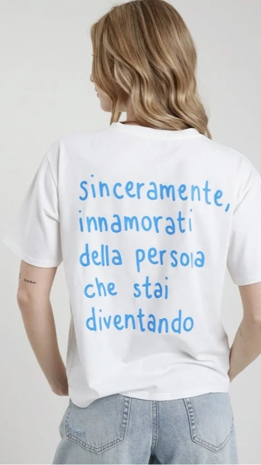 T-SHIRT SINCERAMENTE...