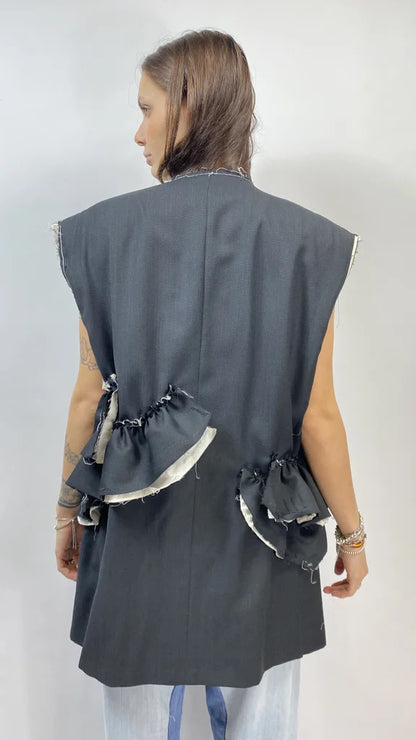 GILET RUCHES VINTAGE 2.0