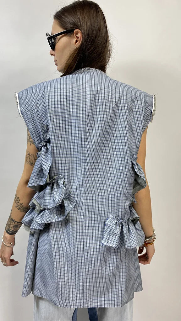 GILET RUCHES VINTAGE 2.0