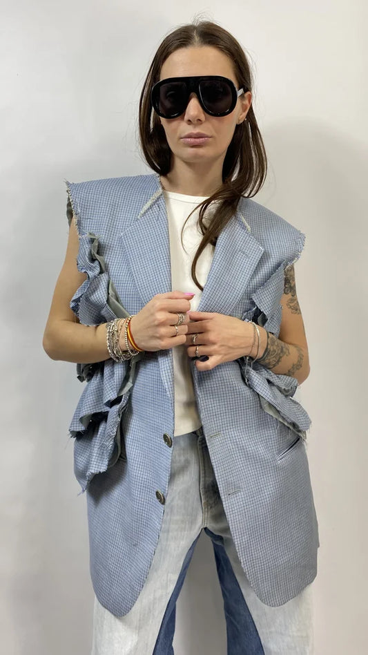 GILET RUCHES VINTAGE 2.0