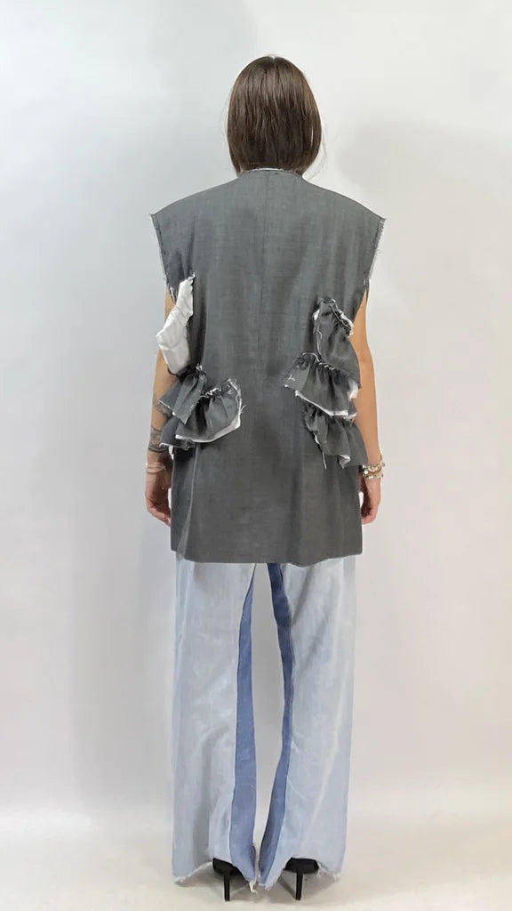 GILET RUCHES VINTAGE 2.0