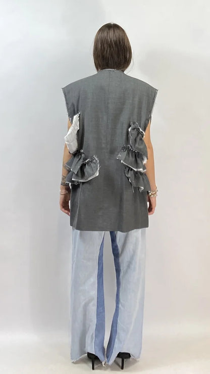 GILET RUCHES VINTAGE 2.0