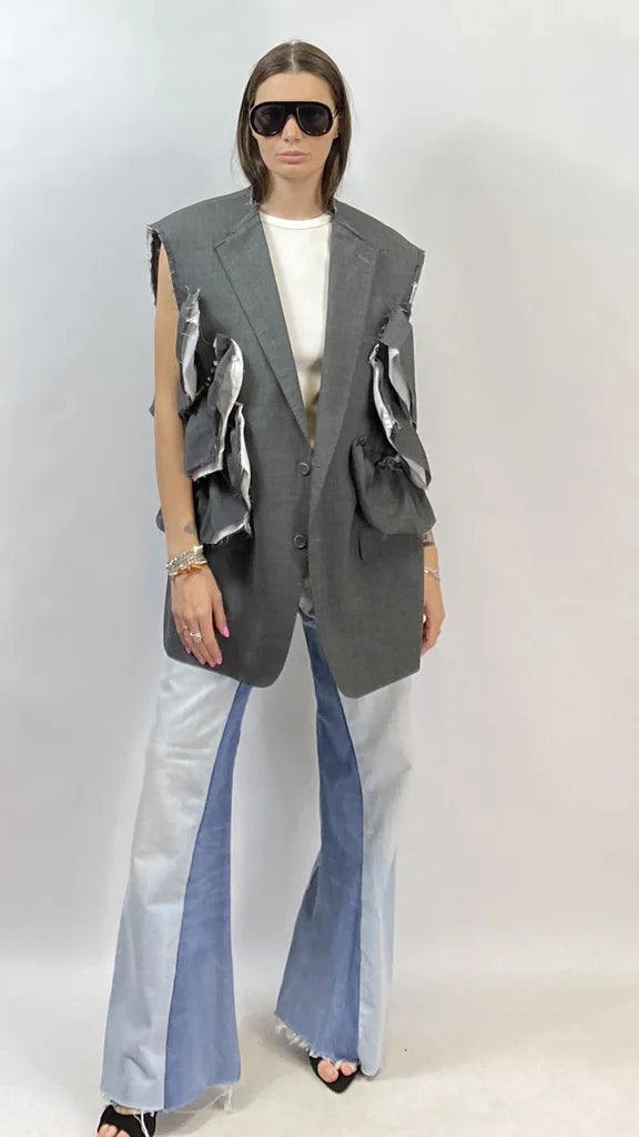 GILET RUCHES VINTAGE 2.0