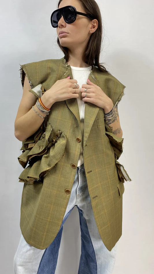 GILET RUCHES VINTAGE 2.0