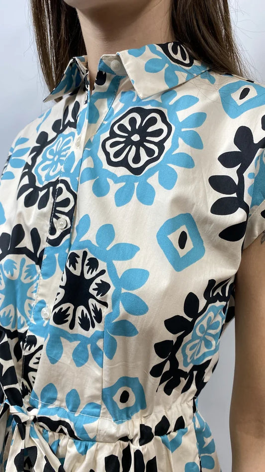 VESTITO LUNGO MAIOLICHE
