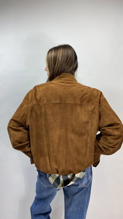 GIUBBINO VINTAGE SCAMOSCIATO