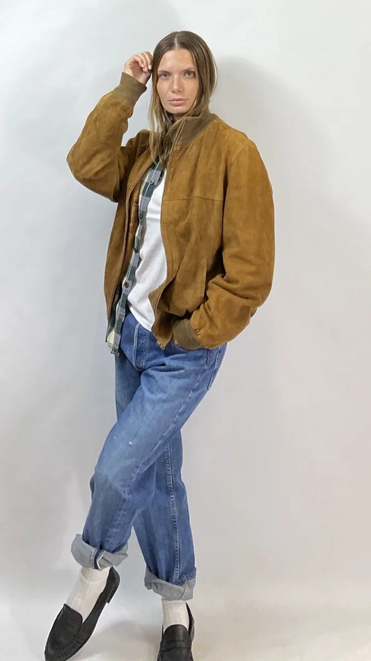 GIUBBINO VINTAGE SCAMOSCIATO