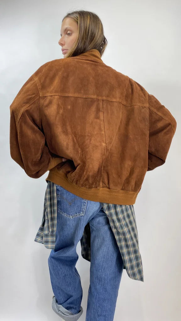 GIUBBINO VINTAGE SCAMOSCIATO