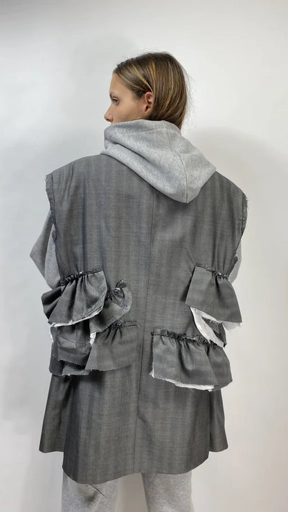 GILET RUCHES VINTAGE 2.0