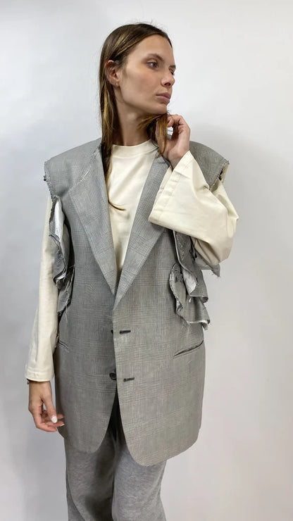 GILET RUCHES VINTAGE 2.0
