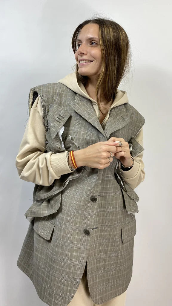 GILET RUCHES VINTAGE 2.0