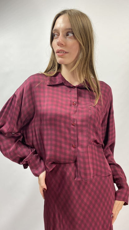 CAMICIA CROP LAIA