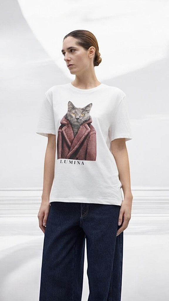 T-SHIRT GATTO