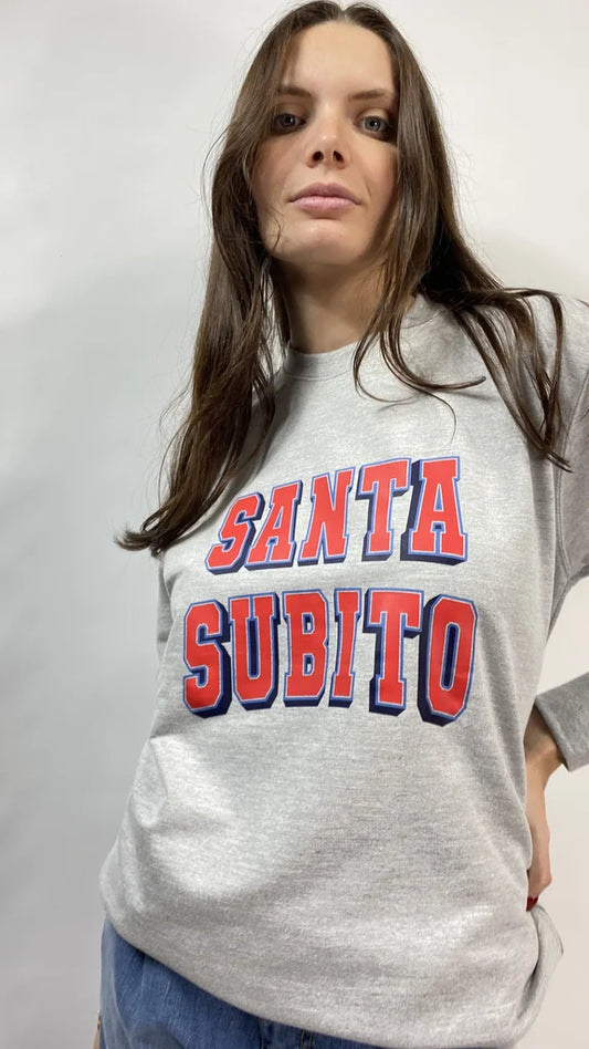 FELPA SANTA SUBITO