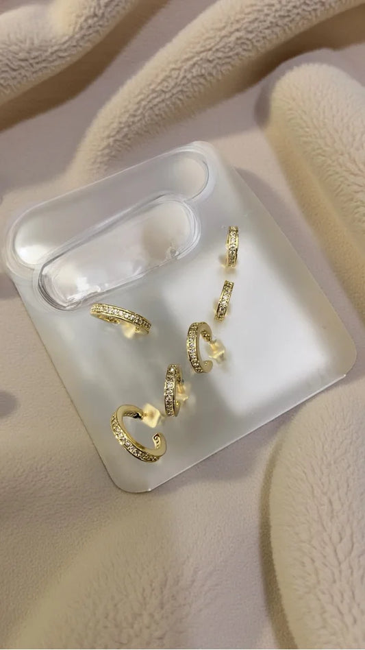 SET ORECCHINI CYRCLE