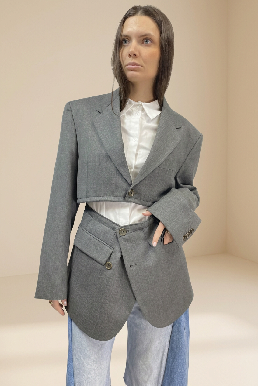 SOHO grigio dettaglio sfondo beige