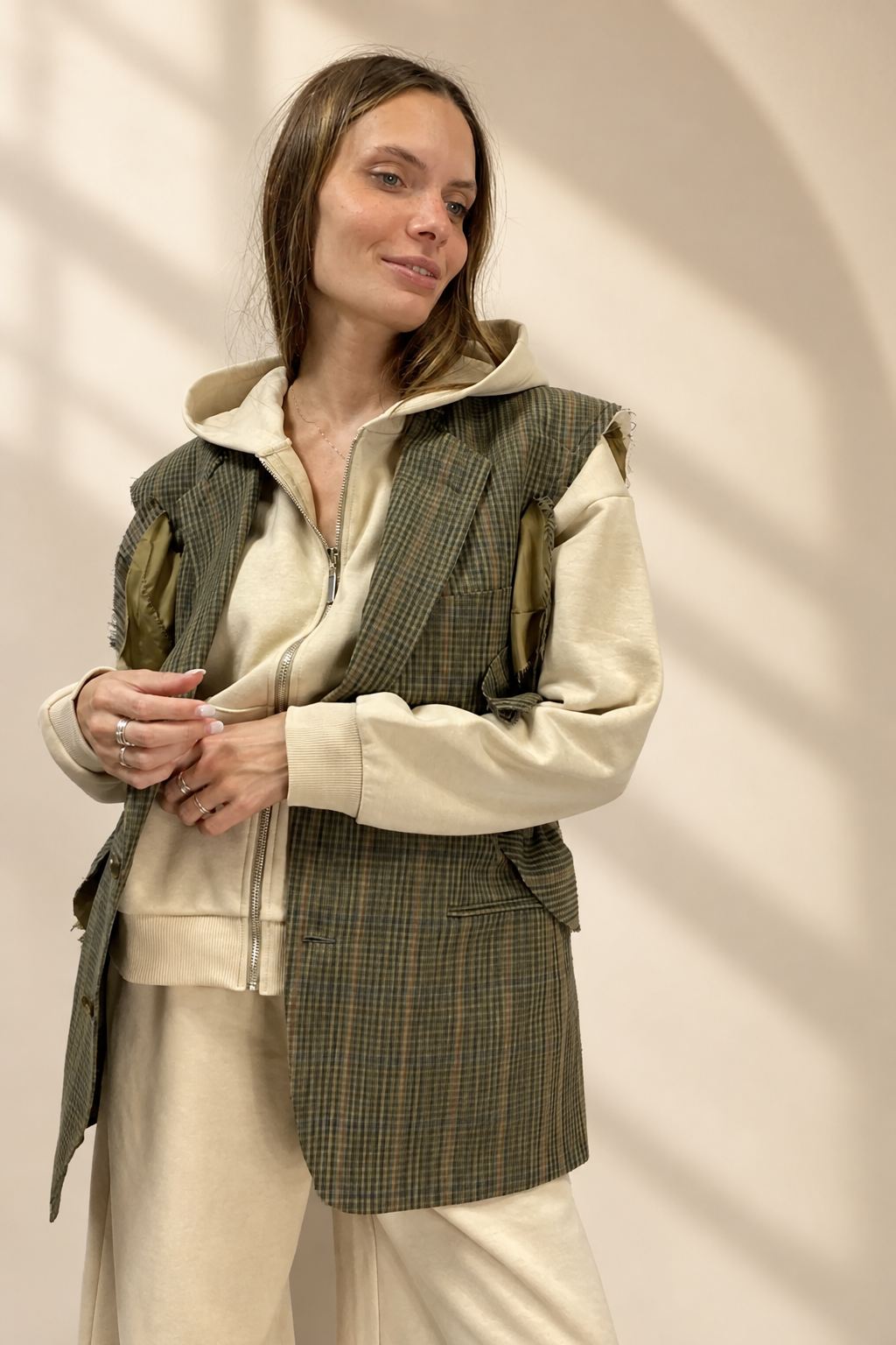 GILET RUCHES VINTAGE 2.0