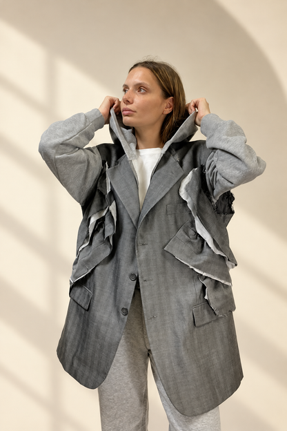GILET RUCHES VINTAGE 2.0