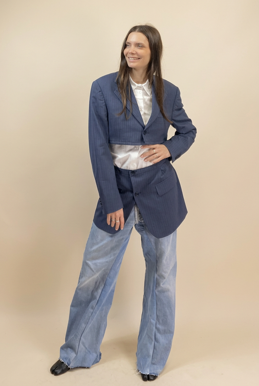 SOHO blu sfondo beige