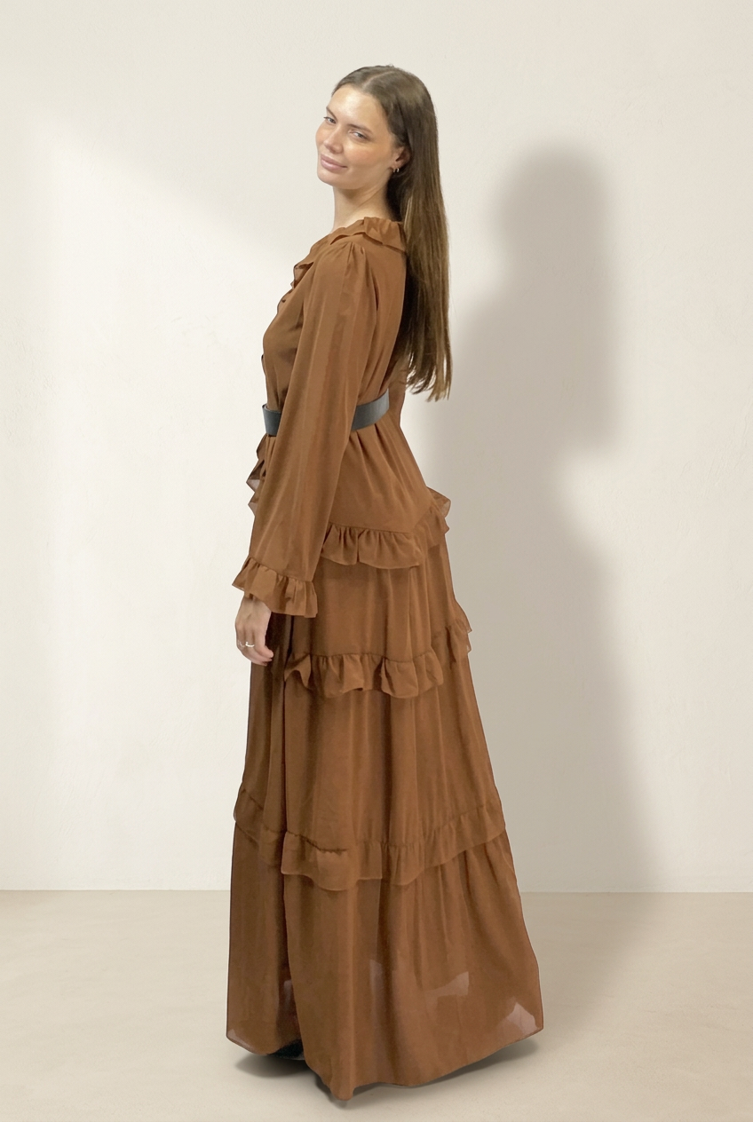 Vestito Boho laterale in studio