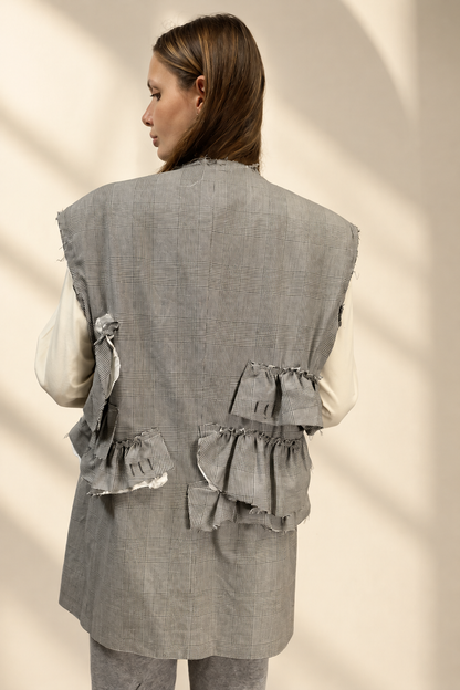 GILET RUCHES VINTAGE 2.0