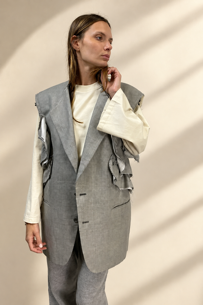 GILET RUCHES VINTAGE 2.0