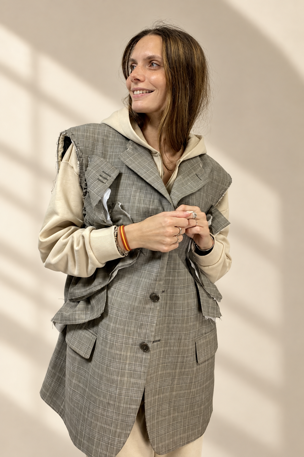 GILET RUCHES VINTAGE 2.0