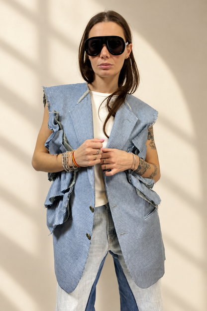 GILET RUCHES VINTAGE 2.0