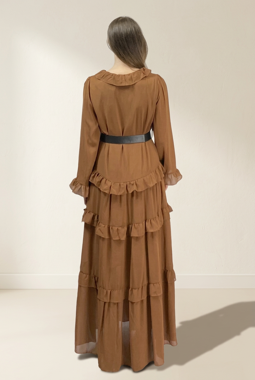 Vestito Boho posteriore in studio